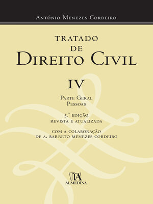 cover image of Tratado de Direito Civil IV--5ª Edição